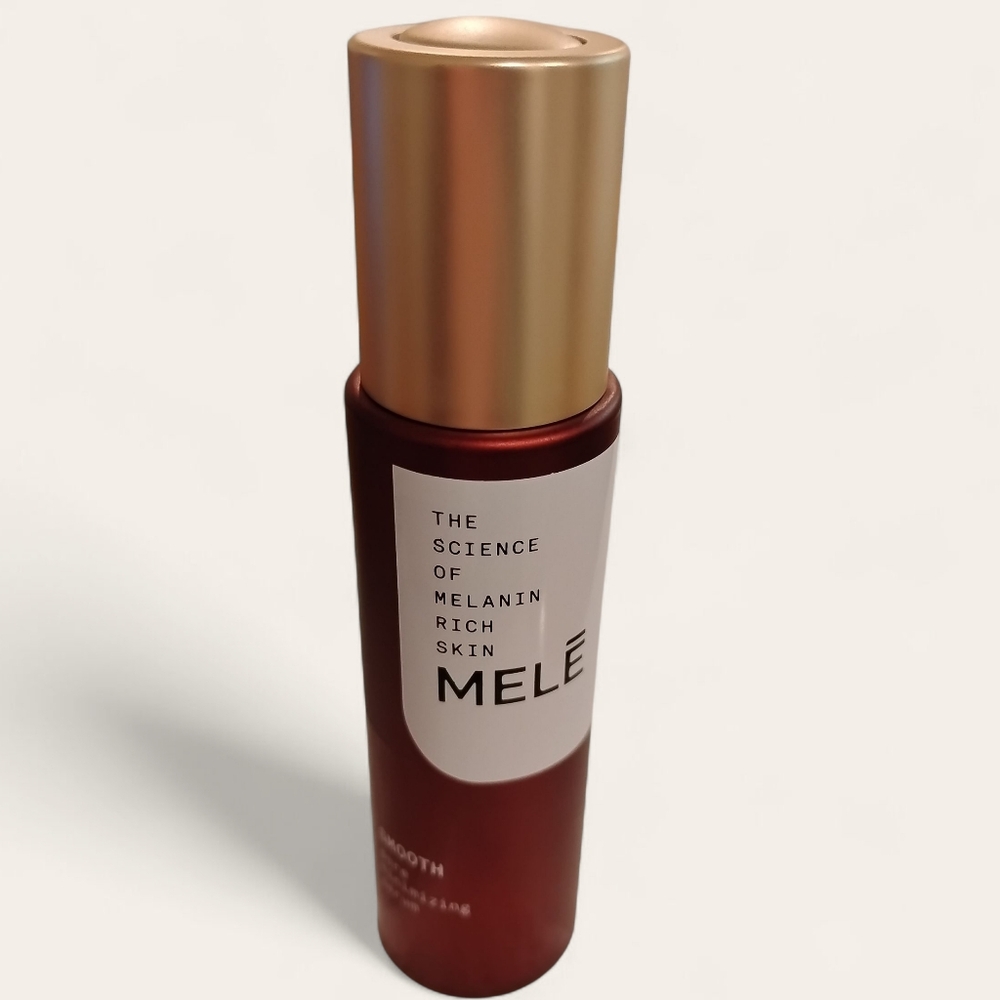 MELE Serum pore-minimizing with peptides B3 for melanin-rich skin smooth